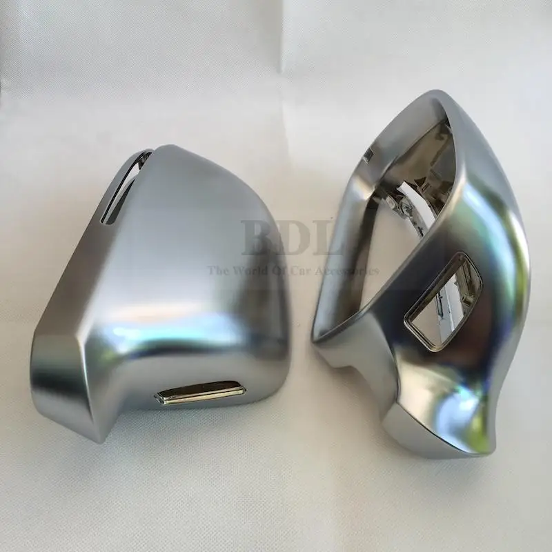 Матовая хромированная крышка BODENLA для зеркала заднего вида бокового S Line