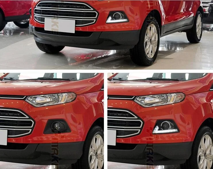Дневные ходовые огни Eosuns для Ford Ecosport 2013 2014 беспроводное управление высокое