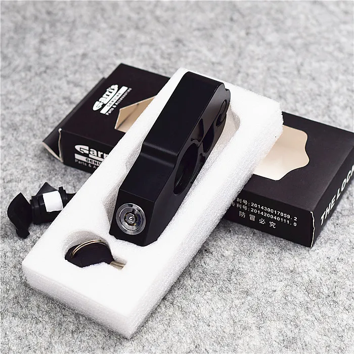 Замок на руль мотоцикла с ЧПУ рычаг тормоза рукоятка дроссельной заслонки замок