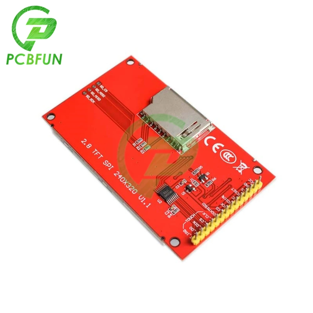 3 2 дюймовый ЖК экран SPI модуль дисплея без касания 240x320 с белосветодиодный Ной