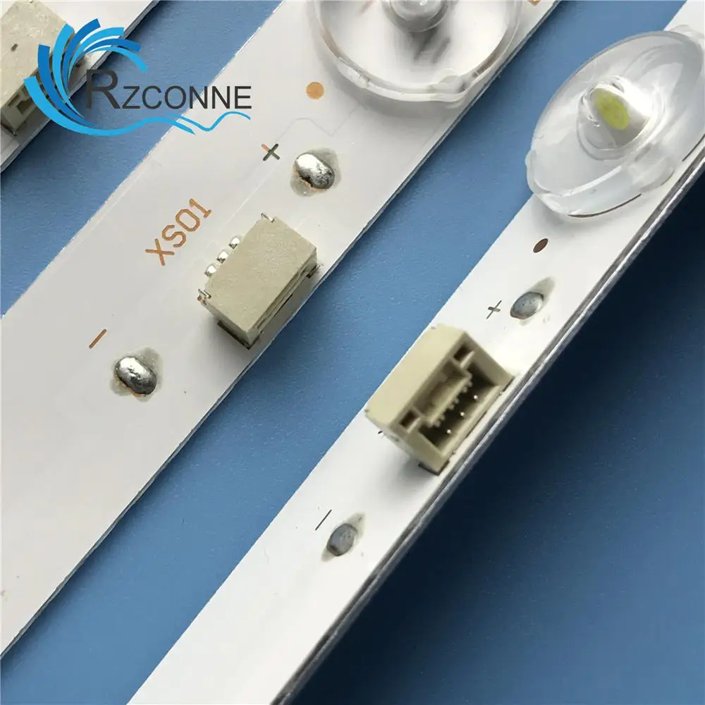 LED backlight strip 9 lamp for Philips 43PFF5021 43PFF5011 T4312M LD43V22S DLED43GC4X9 DLED43GC 4X9 GC43D09-ZC23FG-01 ZC21FA | Компьютеры