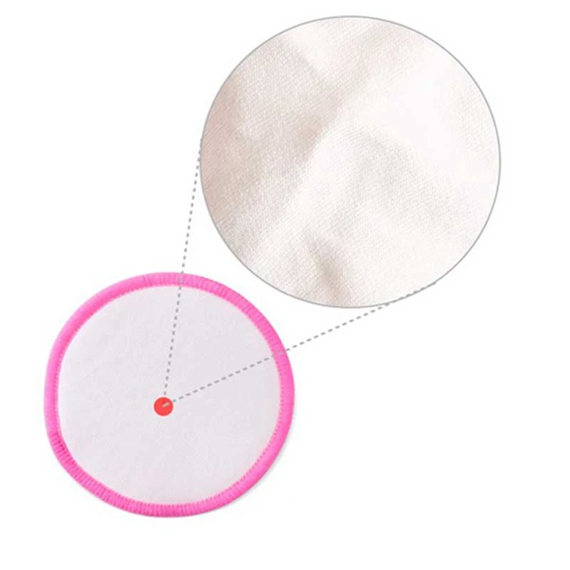 

16Pcs Reusable Makeup Remover Pads Washable Eco-Friendly Natural Organic Bamboo Cotton Round Pads with Laundry Bag