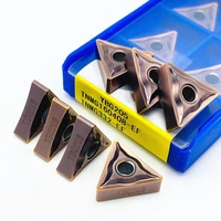 10pcs tools ybg205 tnmg160404 ef tnmg 160404 ef cemented carbide cutting tool inserts for stainless tnmg160408 ef