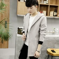 main products mens spring clothes mens windbreaker mens spring coat mens jacket mens medium length hong kong f124