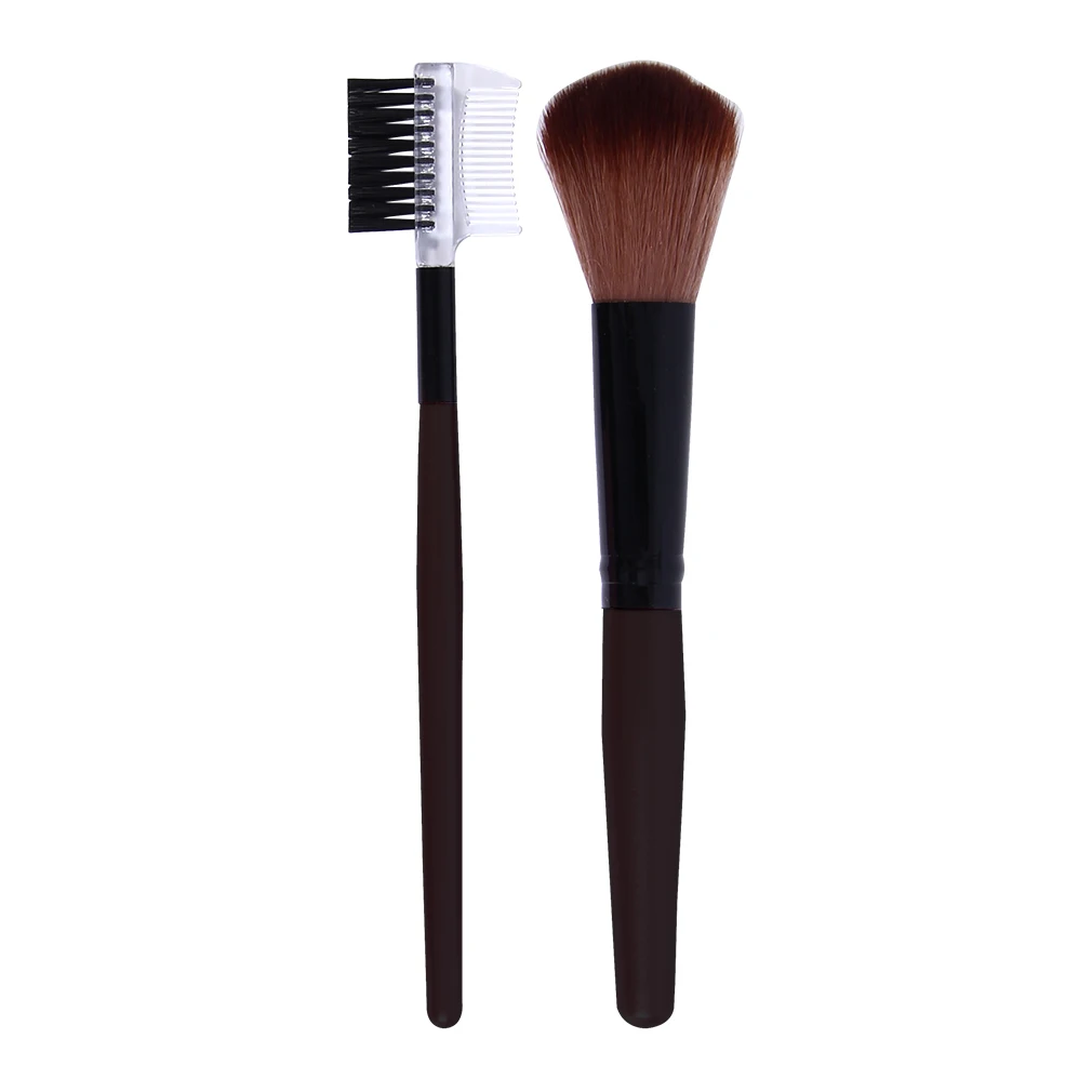 20 шт./компл. Профессиональные кисти для макияжа кисть растушевки тени Пудра