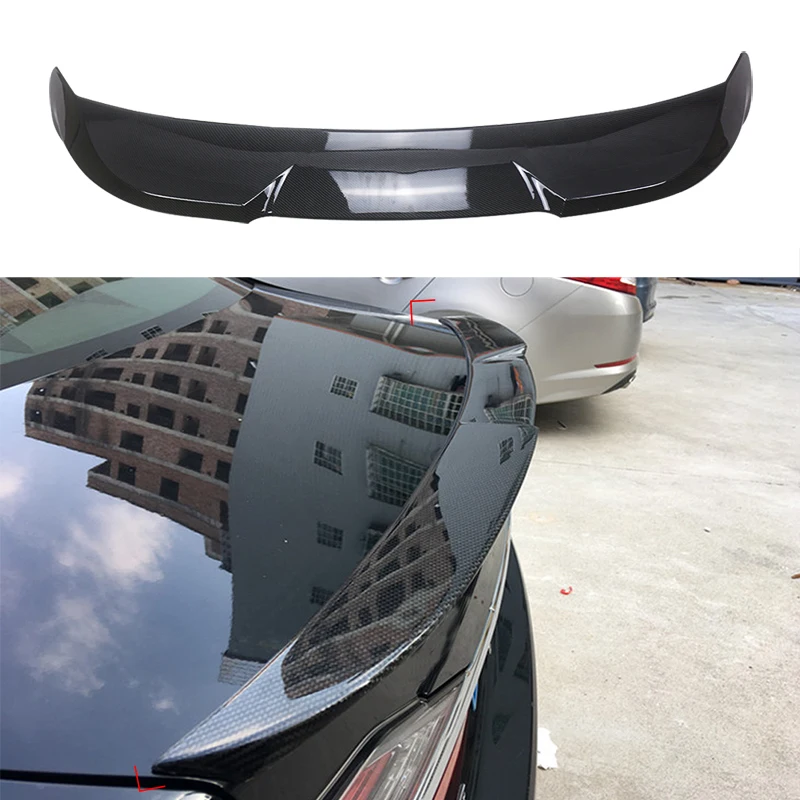 Лояльности для Toyota Camry 2018 2019 2020 спойлер заднего багажника крыла отделкой рамка ABS