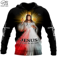 plstar cosmos christian catholic god jesus lion retro harajuku newfashion tracksuit 3dprint menwomen jackets zipper hoodies c20