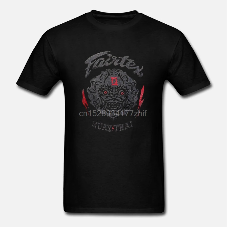 Белая футболка Fairtex Khon 8038|Мужские футболки| |