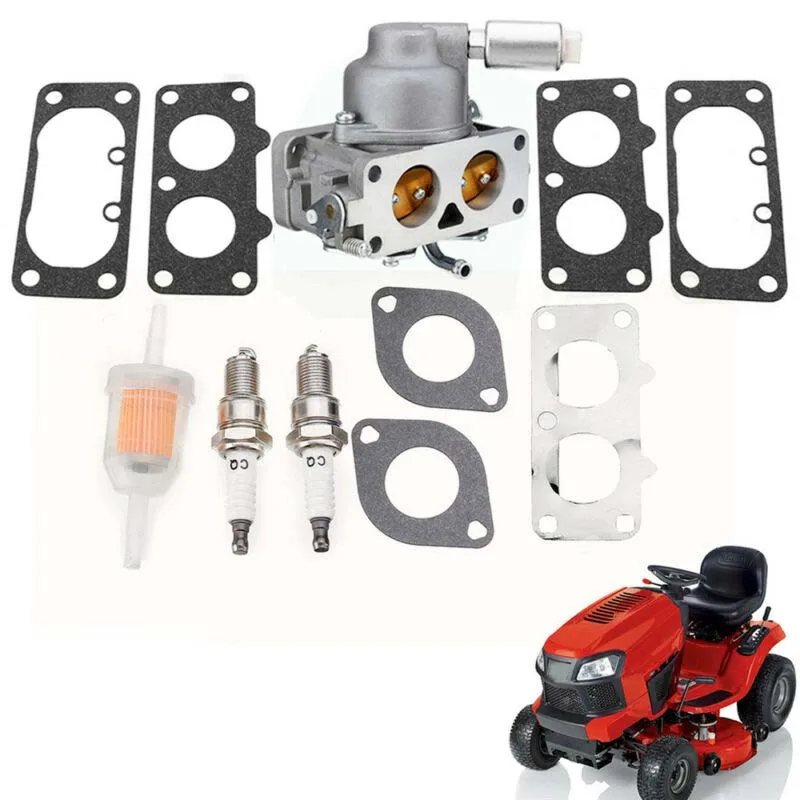Фильтр карбюратора свечи зажигания ДЛЯ Briggs& Stratton 20HP-25HP Intek v-твин косилка