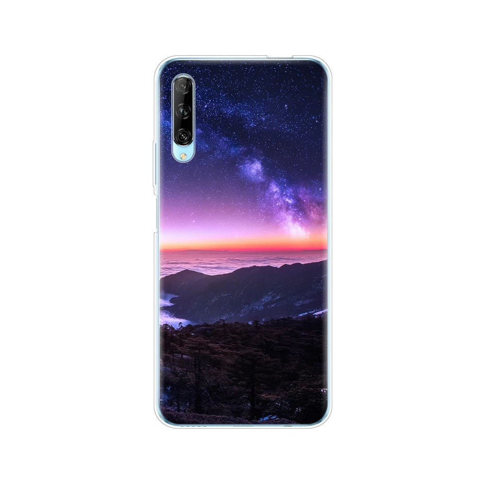 

silicon case for huawei y9s phone case soft cover for huawei y9 S bumper etui coque tpu soft full protection shockproof cute fun
