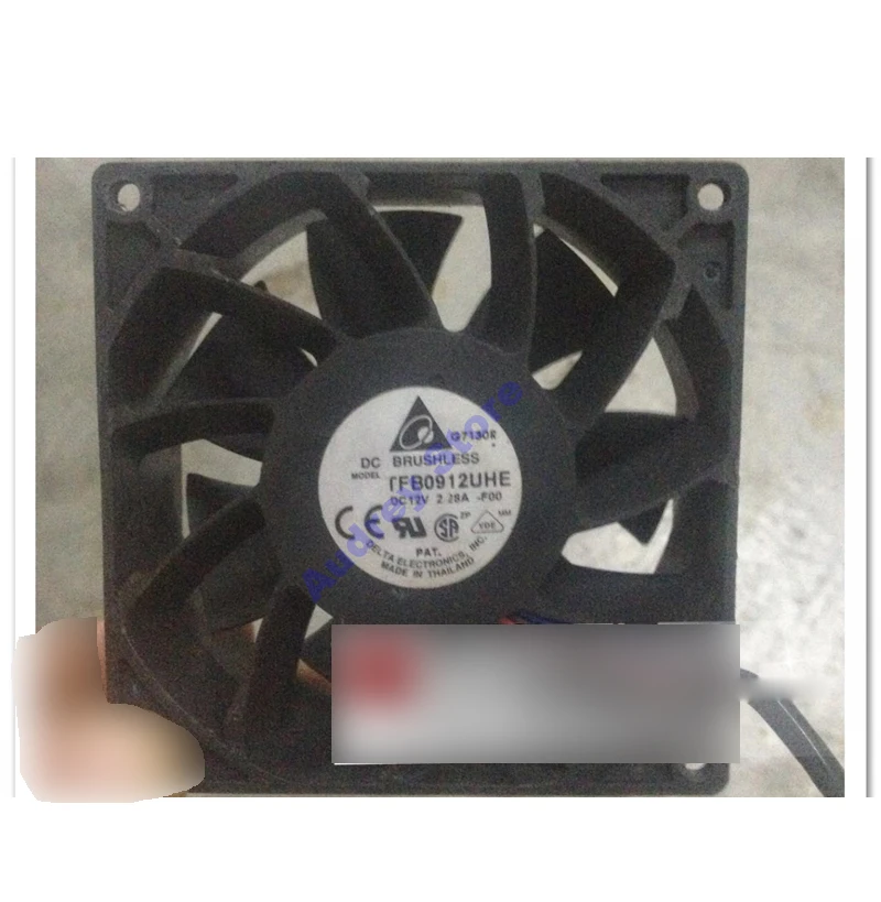 

Двухшариковый вентилятор Delta TFB0912UHE, 12 В, 9238 А, дюйма, 9 см, МП