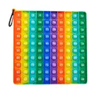 Обучающие игрушки для детей по методике Монтессори, большие размеры, светящиеся, нажимные пузыри, математическая арифметика 9x9, таблица умножения, Обучающие игрушки, подарок