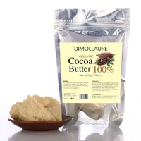 dimollaure 50g 500g pure cocoa butter raw unrefined cocoa butter skin care carrier oil natural organic essential oil