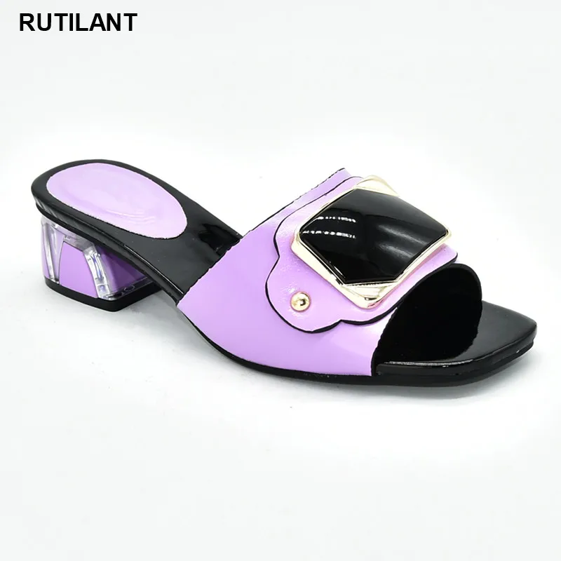 Итальянские женские свадебные туфли высокого качества в африканском стиле