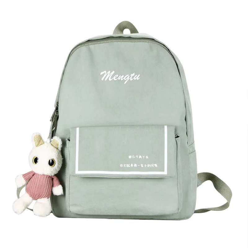 

Female School Bags For Teenage Girls 2020 Nylon Travel Backpack Women Mochilas Sac A Dos Ladies Laptop Rucksack Men Bag Pack