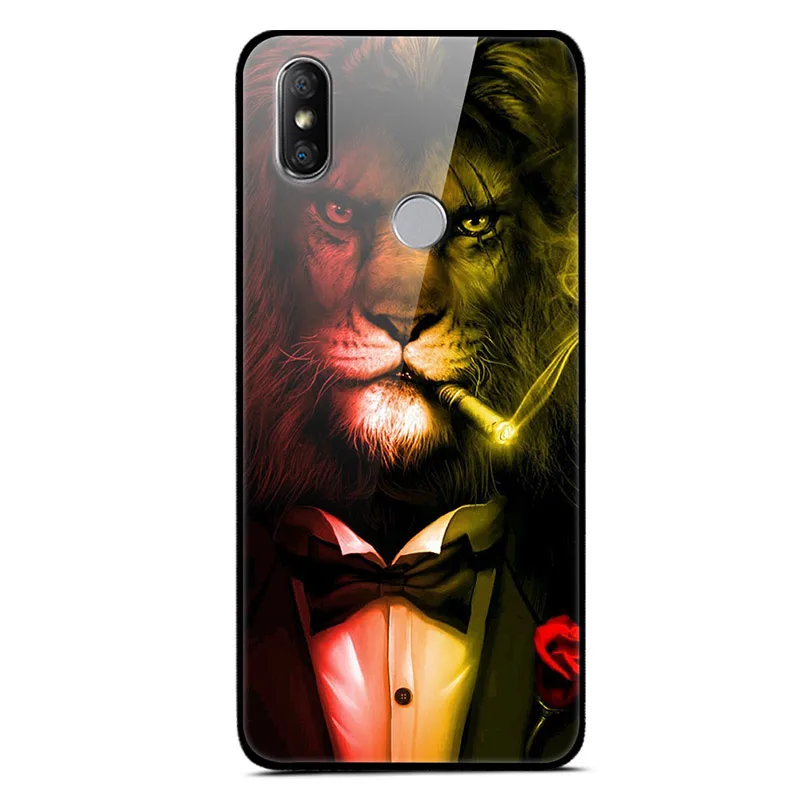 Чехол для Xiaomi Redmi S2 из закаленного стекла с изображением планеты космос, стеклянный чехол для задней панели Xiaomi Xiomi Redmi S2, чехол для Redmi S 2