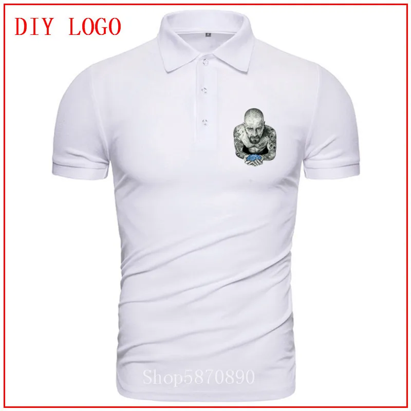 Heisenberg tattoo camisetas рубашка поло hombre manga corta летние топы удобные и дышащие