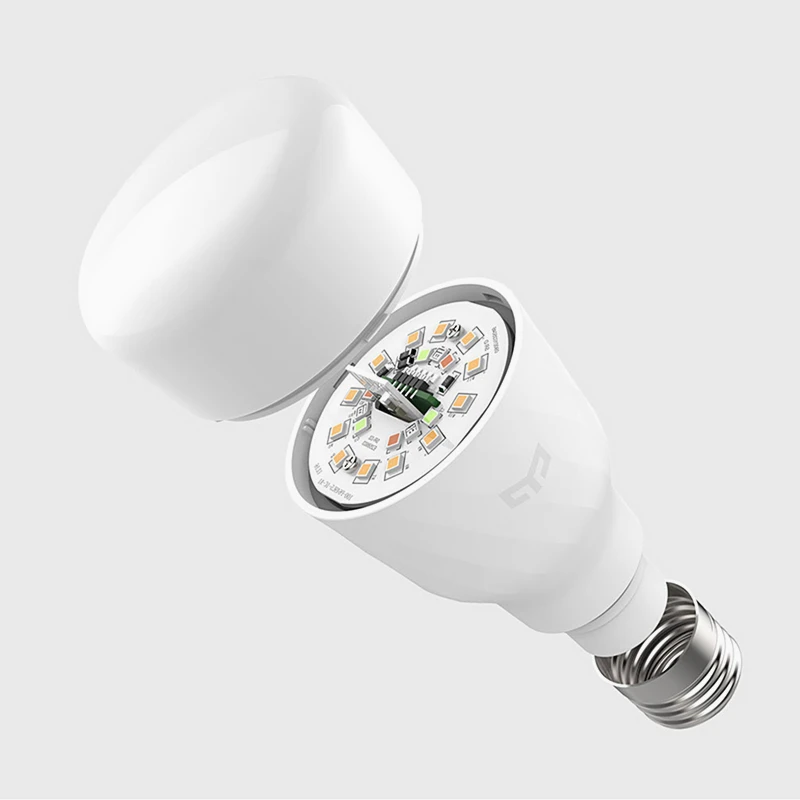Оригинальная умная светодиодная RGB Лампочка Xiao mi Yeelight цветная E27 10 Вт 800 люменов jia