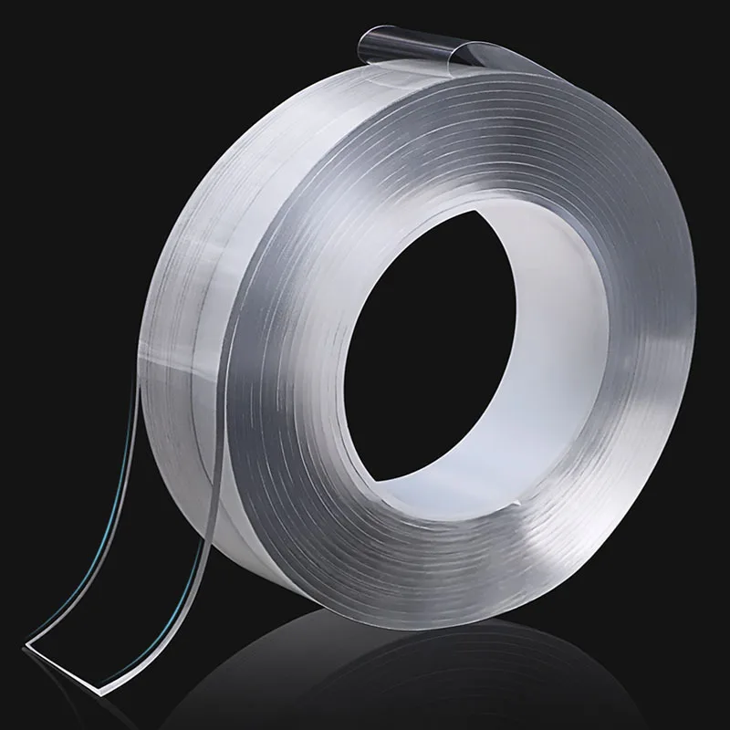 1/2/3/5m Reusable Double-Sided Adhesive Nano Traceless Tape Sticker Loop Disks Tie Glue Gadget bathroom kitchen tools | Дом и сад