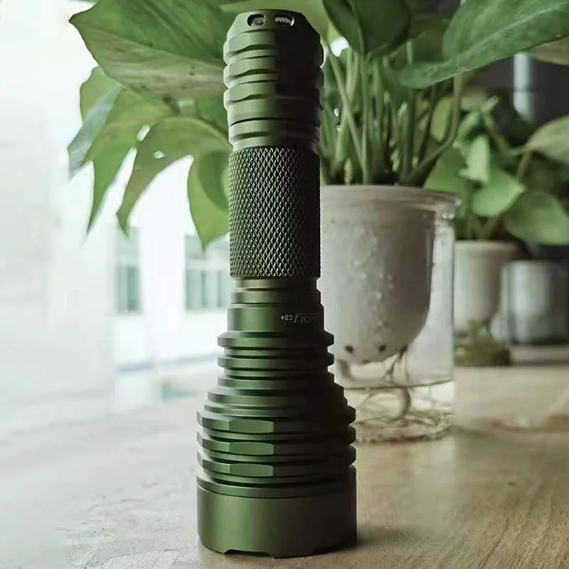 Конвой зеленая вспышка светильник C8 + с SST40 Linterna фонарик Led 18650 2000lm Фонари для