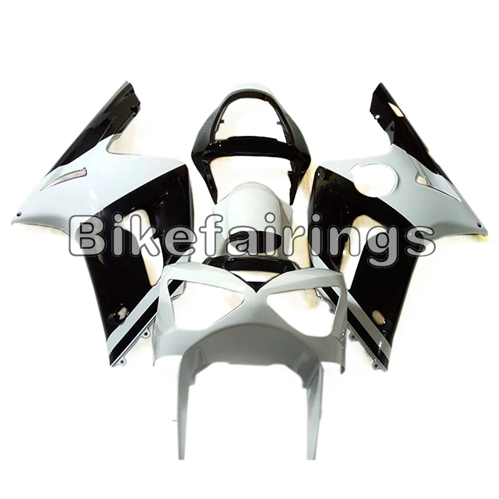 

White Black Bike Bodywork Kit For ZX-6R 2003 2004 ZX636R 636 03 04 ABS Plastic Fairing Kit New Panels Covers