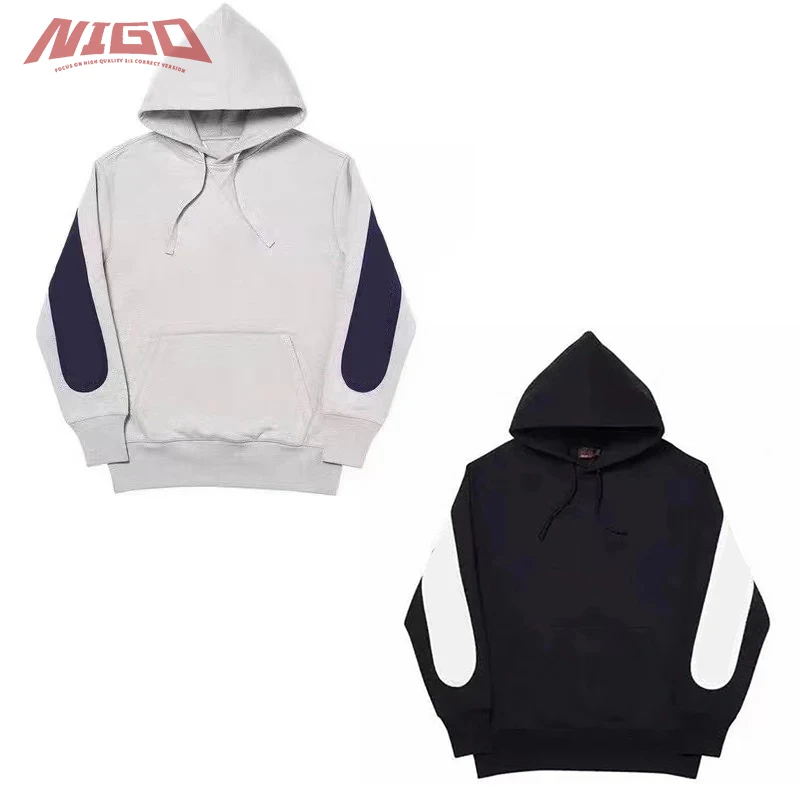 

NIGO PL 21ss Толстовка с длинным рукавом и капюшоном, пальто # nigo772