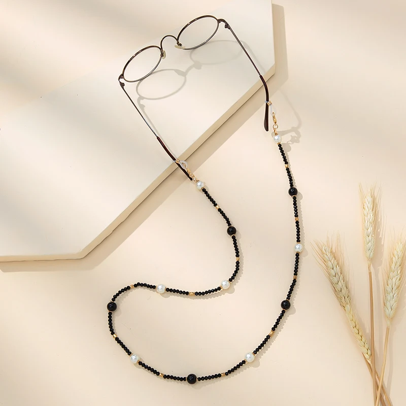 

Fashion Reading Glasses Chain For Women Sunglasses Lanyard Girls Colorful Beaded Eyewear Masks Elegant Handmade Gifts Female