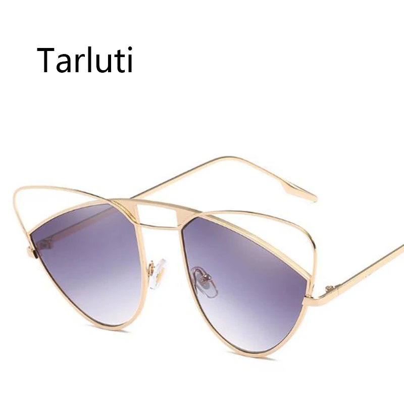

Sunglasses Women Glasses Gradient Cat Eye Sunglasses With Metal Eyeglass Frame Glasses polarized sunglasses gafas de sol mujer
