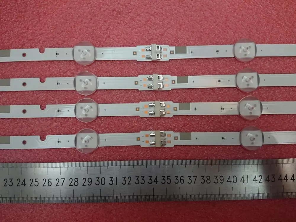

New 5set=40pcs LED backlight strip for Samsung UA43J51SW UN43J5000 UN43J5200 UN43J5300AF UN43J5200AFXZ V8DN-430SMB-R0 430SMA-R0