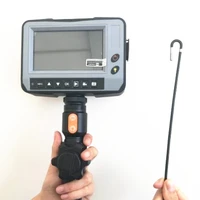 2 ways articulating industrial endoscope 5 5mm waterproof video inspection camera examination tool