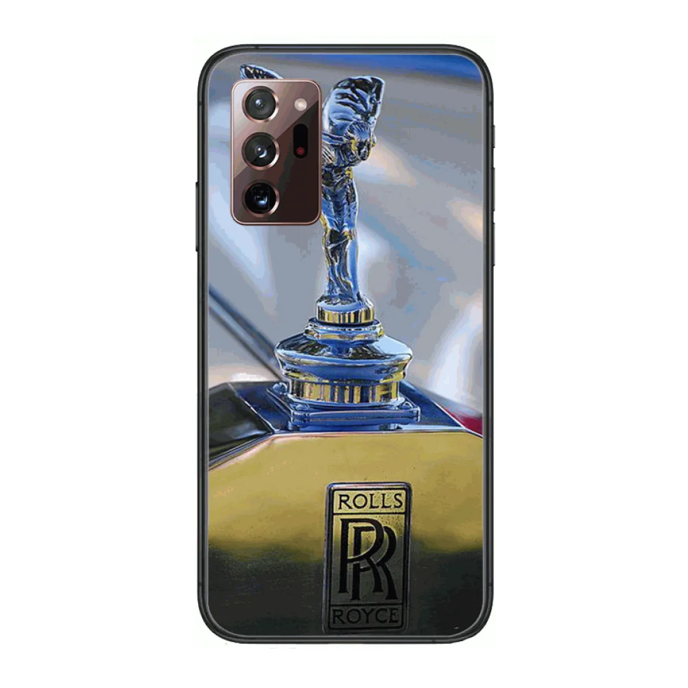 

H High-end Atmosphere Fine Phone case Phone Case cover hull For SamSung note20 10 9 8 4 pro plus black prime soft bump