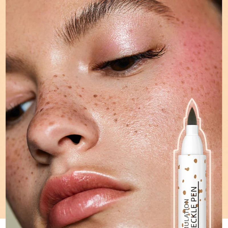 

QIC Simulation Freckle Pen Waterproof Does Not Drop Color Makeup Natural Spot Pen Freckle Makeup Pen