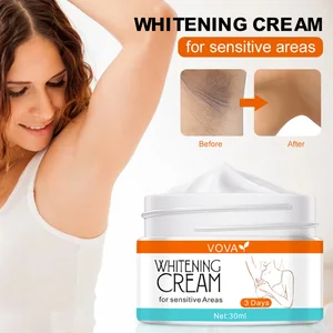 Armpit Whitening Cream Skin Lightening Bleaching Cream Underarm Dark Skin Legs Knees Whitening Intim