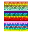 Игрушки-антистресс Popet, раскладная детская клавиатура, шахматная доска, игрушки-пульверизаторы с пузырьками, может быть рождественским подарком для детей