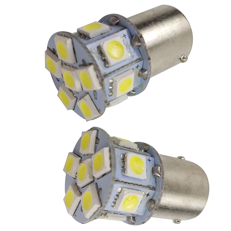 2pc Car Led 1142 BA15D 13 SMD 5050 led 7440 1157 1156 13smd Turn Signal LED Bulbs Auto Rear Brake Lights Source | Автомобили и
