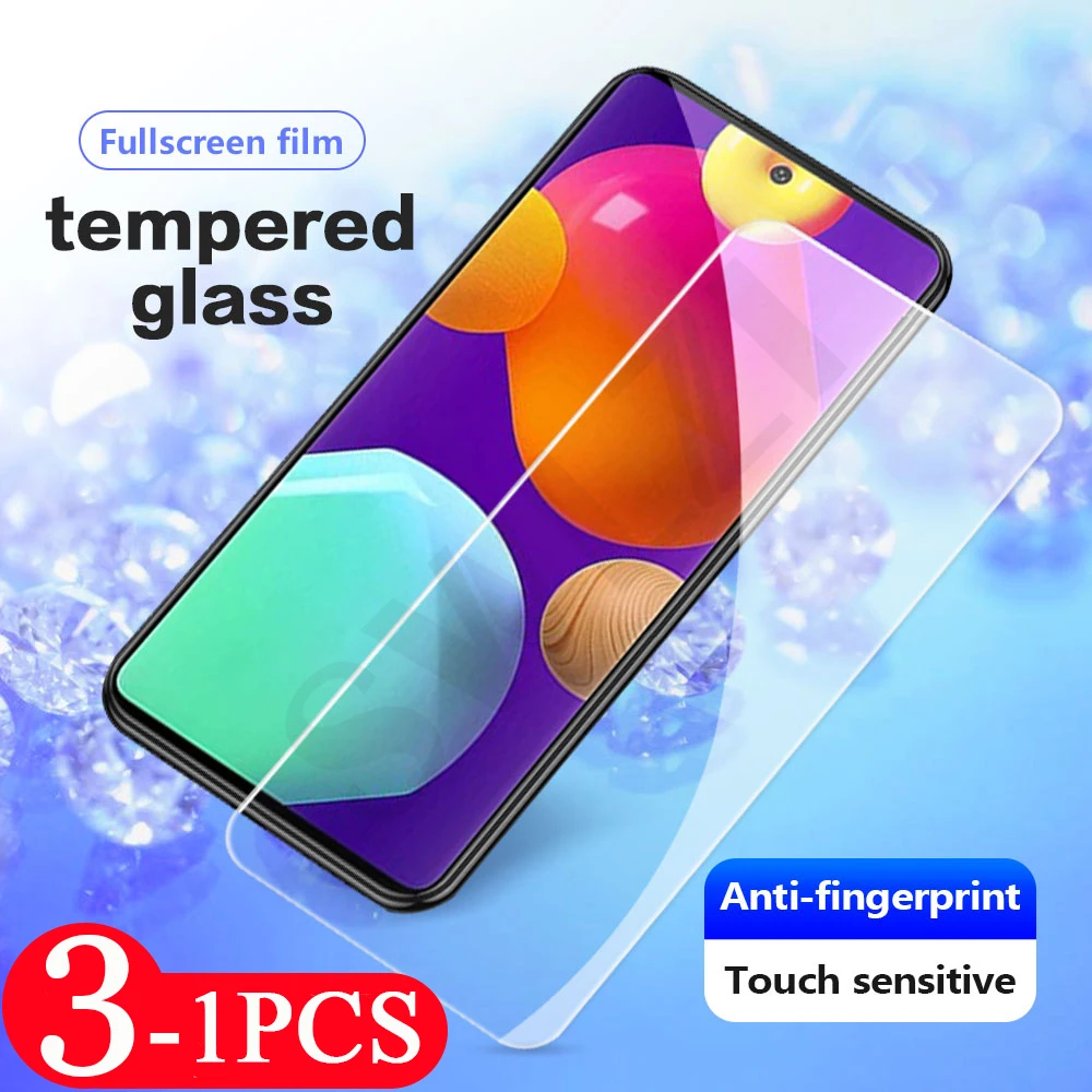 

3-1Pcs Screen Protector for Samsung Galaxy M11 M12 M21 M22 M31 M32 M41 M42 M51 M62 M01 M02 M10 M20 M30 M40 Tempered Glass film