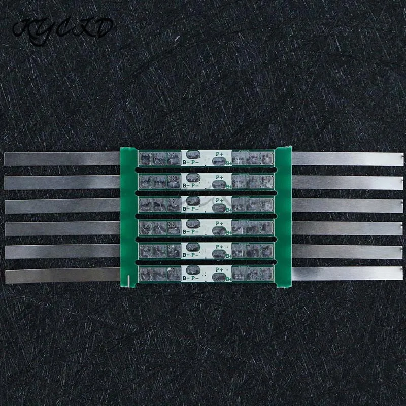 Защитная плата BMS 1S 3 7 в 5 А 18650 10 шт./лот с никелевой лентой для внешнего