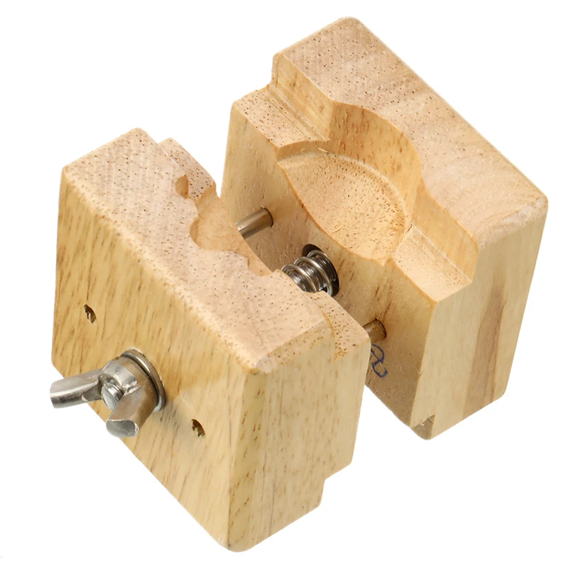 Профессиональный деревянные часы Чехол блок тиски движение деревянной