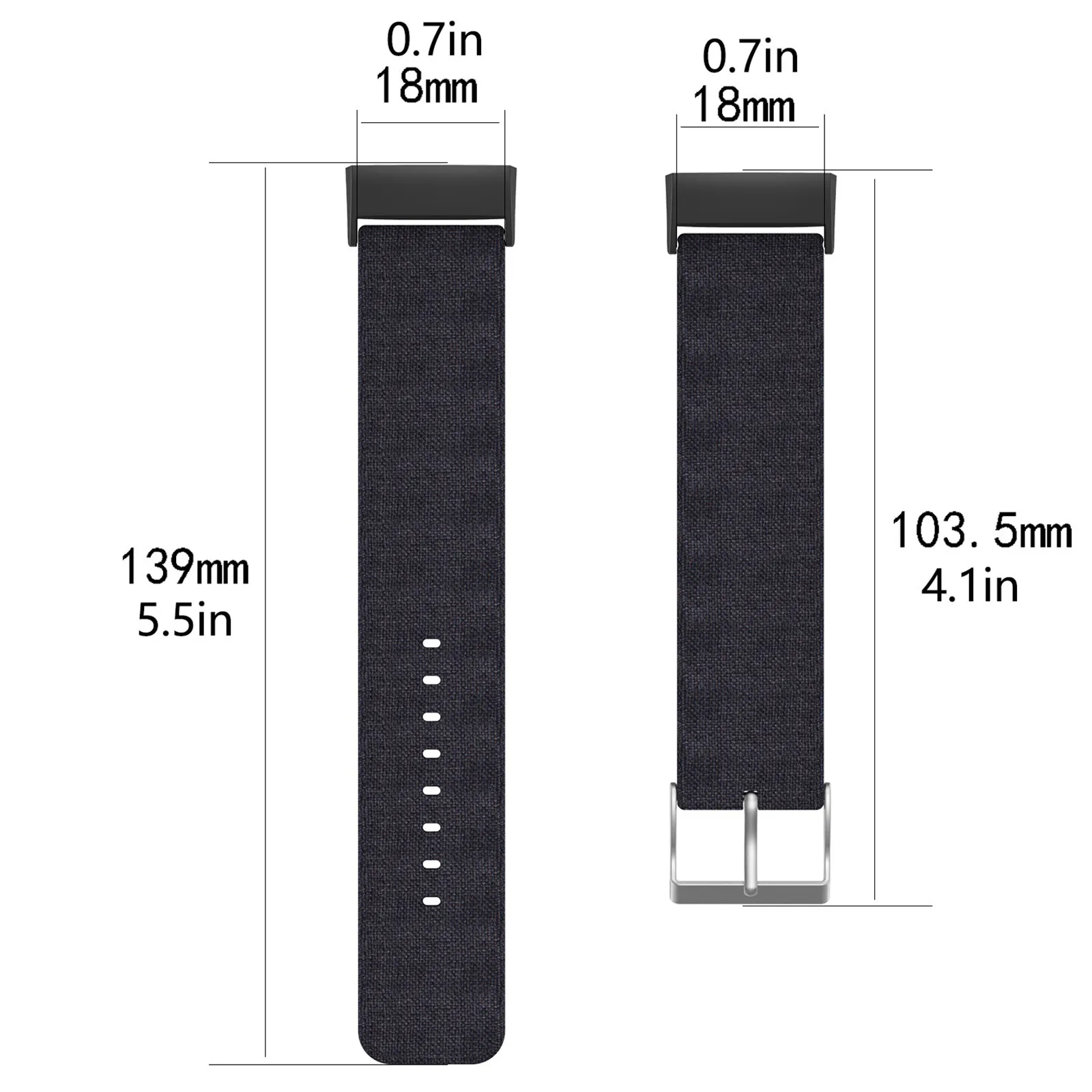 

Smart Accessories Smartwatch strap Colorful Compatible for Fitbit Charge3/Charge4 Adjustable High Quality Replacement Strap