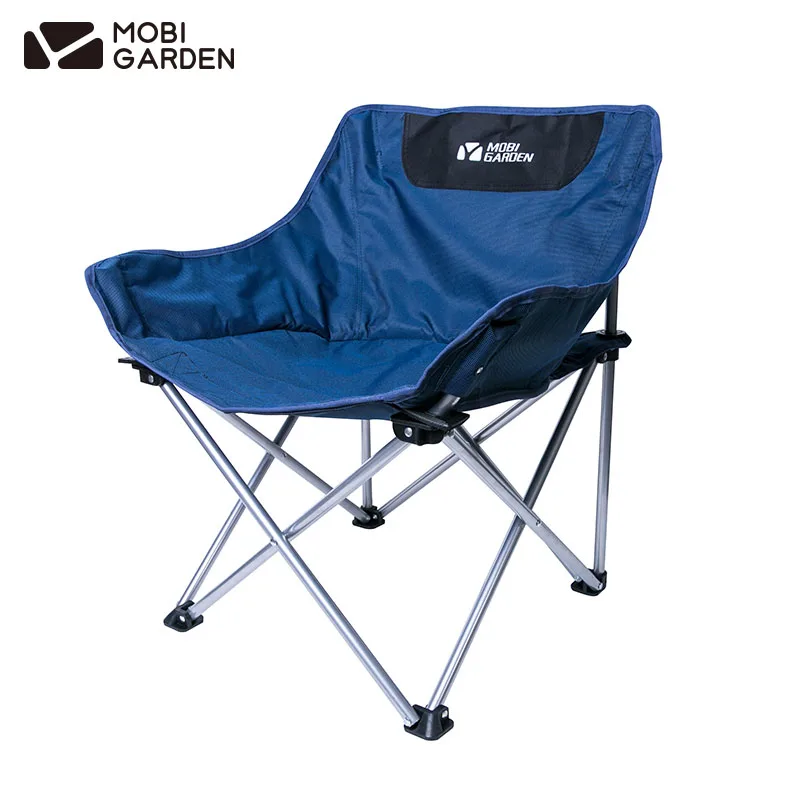 저렴한 MobiGarden-달 의자 야외 가정용 접이식 휴대용 좌석 NXLQU65001, 600D 옥스포드 아이언, 피크닉, 낚시, 게으른 휴식
