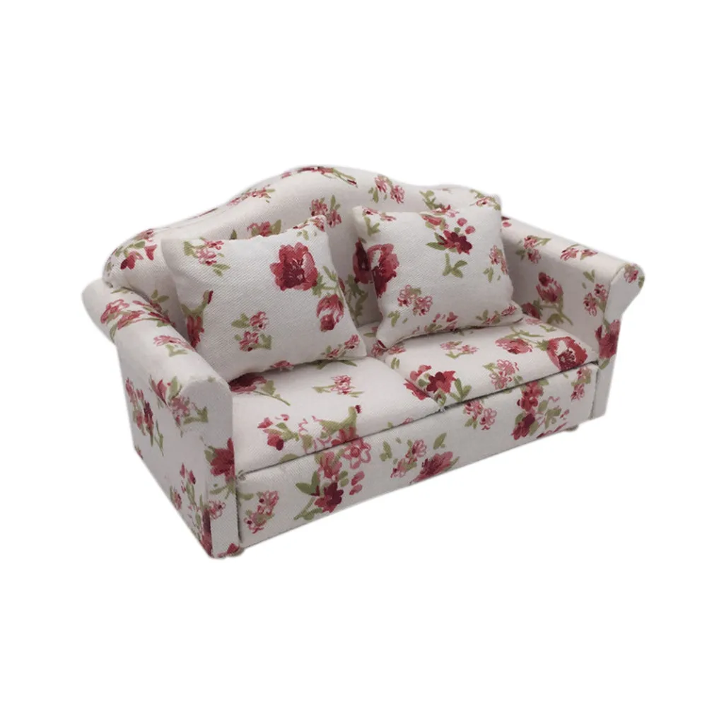 1:12 мини кукольный домик MFurniture диван гостиная ролевые игры игрушка дом Декор