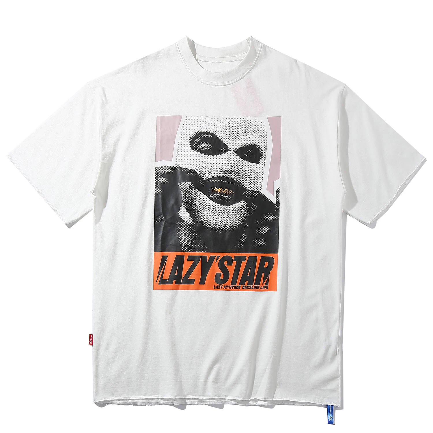 LCIBLE в стиле хип-хоп маска клоуна печатная Мужская футболка с круглым вырезом