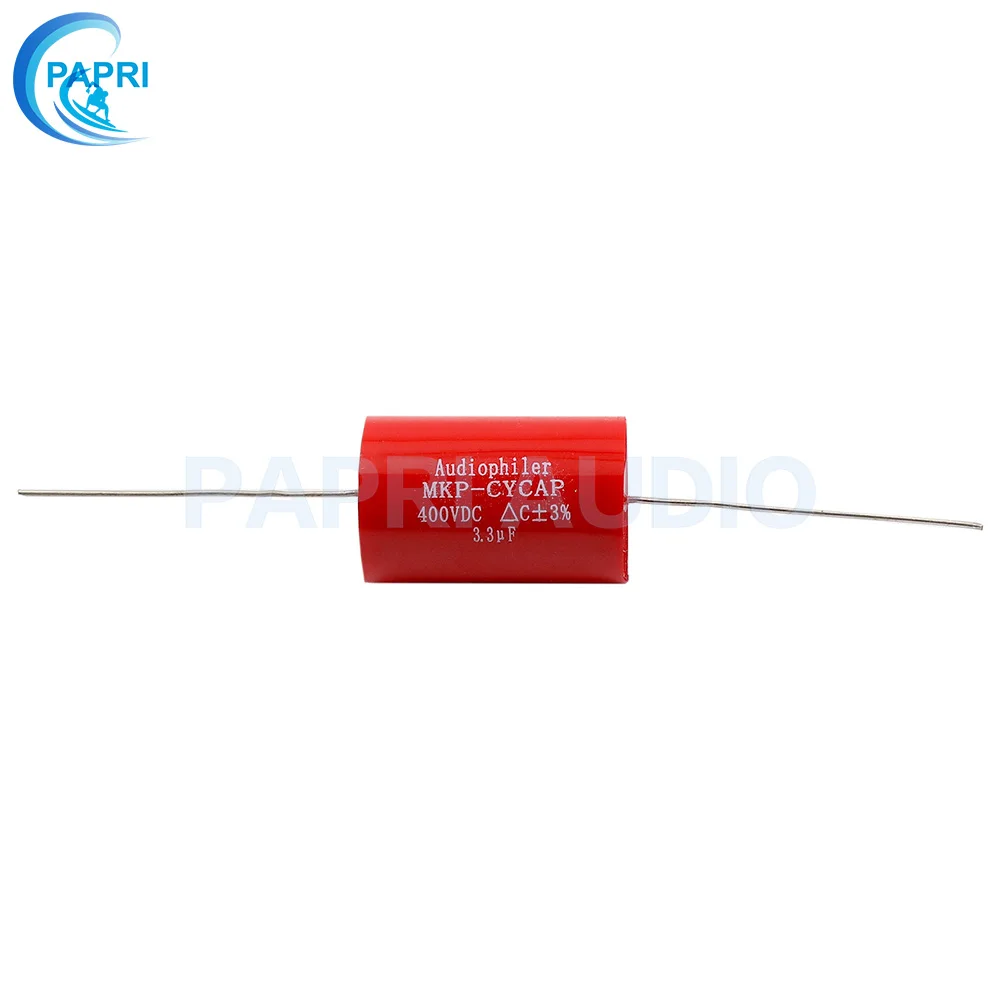 PAPRI Axial MKP 3 мкФ 400VDC конденсатор полипропиленовый не поляризованный для Hifi аудио