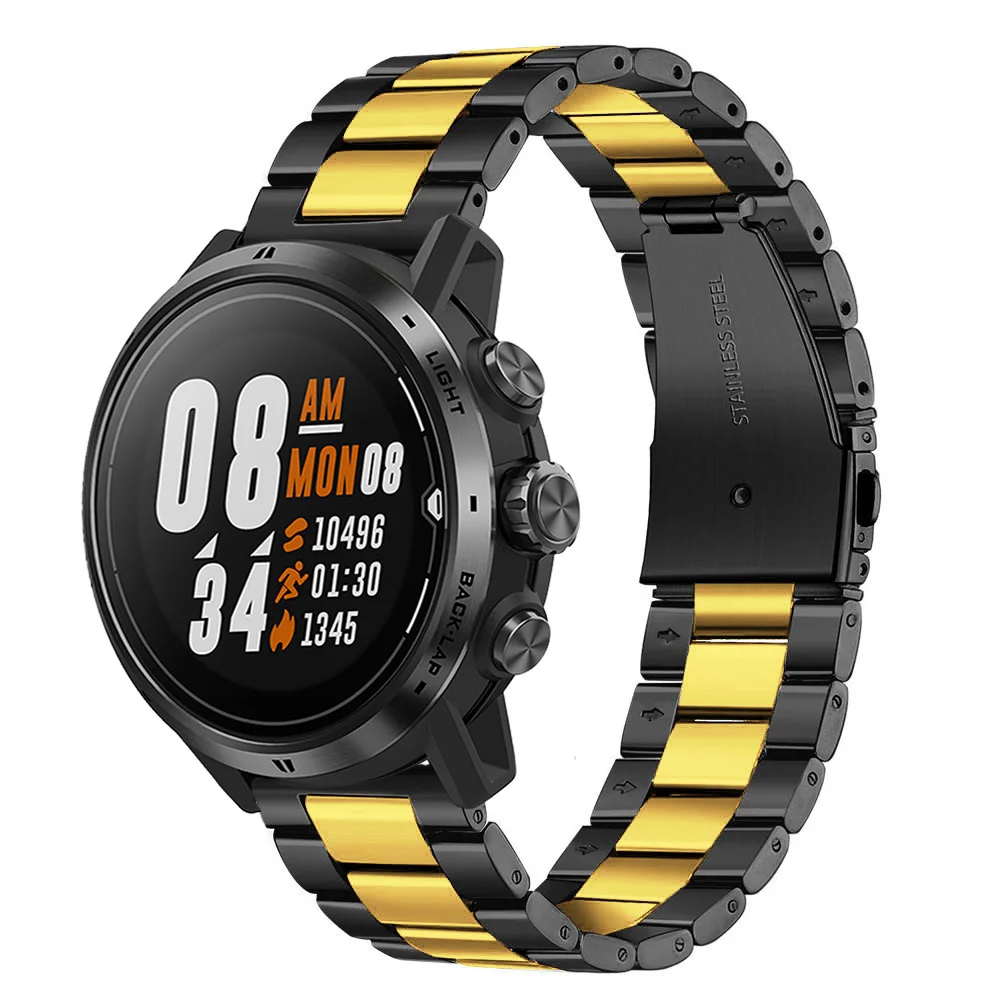 Металлический ремешок из нержавеющей стали для COROS APEX 46 мм 42 часов Pro Сменные