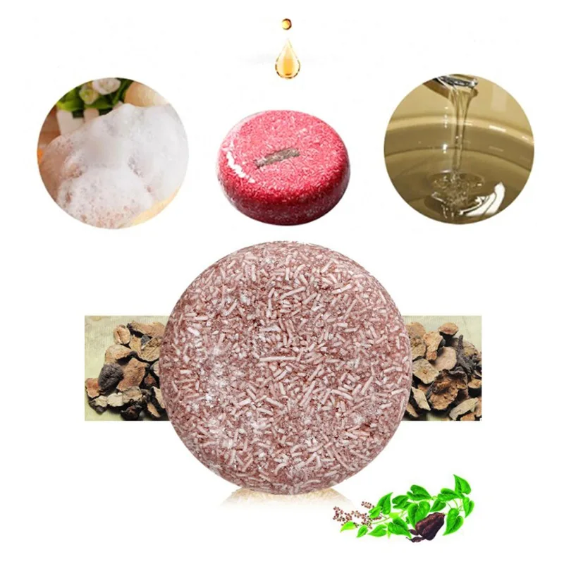 

1pcs Hair Shampoo Soap Anti-Dandruff Moisturizing Hair Soap Makeup Fragrance Smooth Soap Without Silicone oil