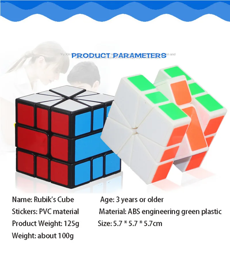 Educational Toys Children Cubos Magicos Lot Cube stickers Magic Square Ghost Cube Neokub Cubes Sensory Toys Kids Magnetic EE50MF