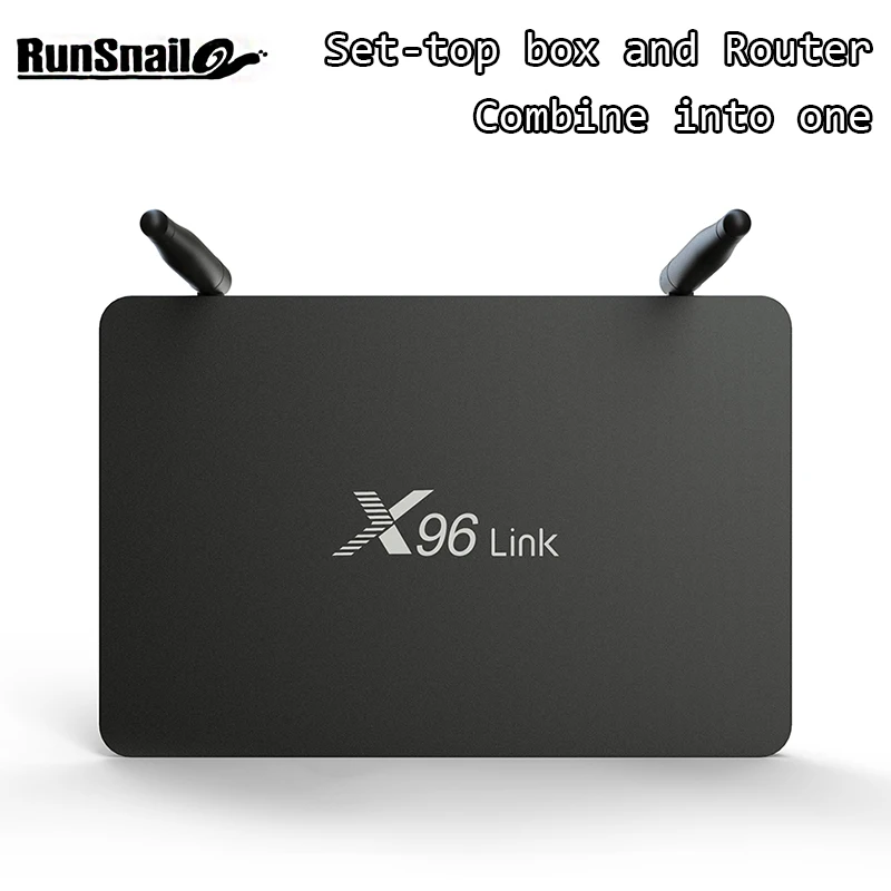Предпродажа X96 Link tv BOX+ маршрутизатор Android Dual wifi 2GB16GB с функцией маршрутизатора sipolor 2 в 1 многофункциональная коробка al OTT X96 LINK