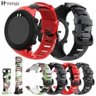 YAYUU Печатный силиконовый ремешок для часов, спортивные резиновые сменные полосы, металлический ремешок на запястье с застежкой, совместимый с Suunto Core Smartwatch