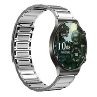 22mm metal strap for samsung watch 3gear s3huawei watch gt3 magnetic stainless steel titanium bracelet for amazfit gtr 3 band