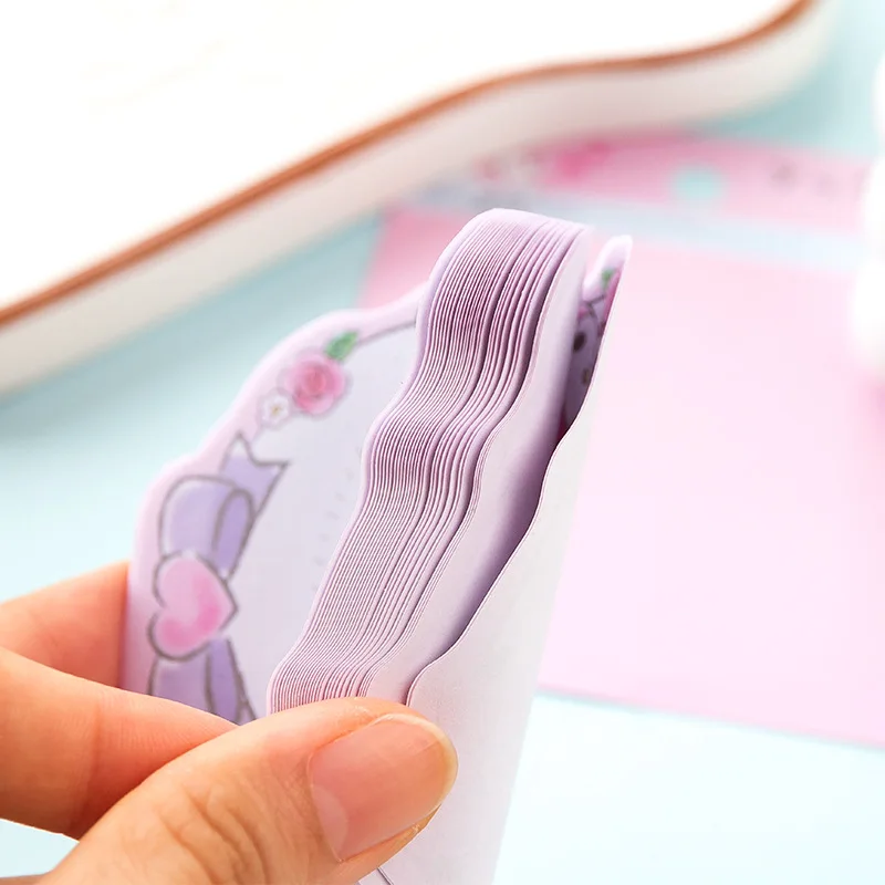 30 Sheets Cute Cartoon Memo Pad Kawaii Sticky Notes Girl Diary DIY Decorative School Notebook Japanese Stationery | Канцтовары для
